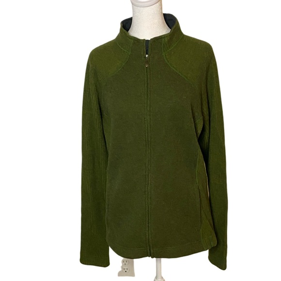 Mountain Hardwear Green/Olive Utility Jacket. Size XL. Wool Blend. - Picture 1 of 15